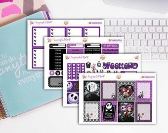 Nightmare Before Christmas Sticker Set
