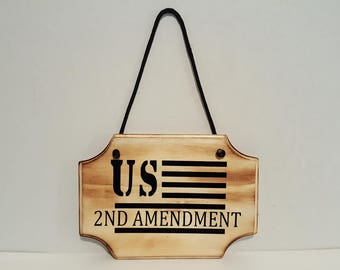 2nd amendment sign | Etsy