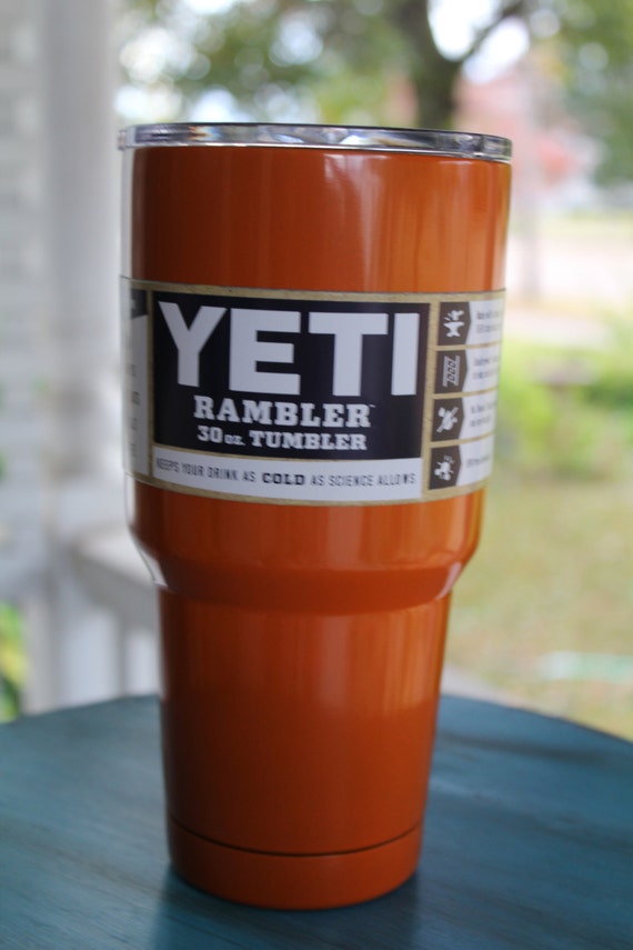 orange yeti rambler jr