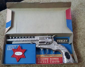 Hubley Deputy Gun & Badge New in Box No. 254