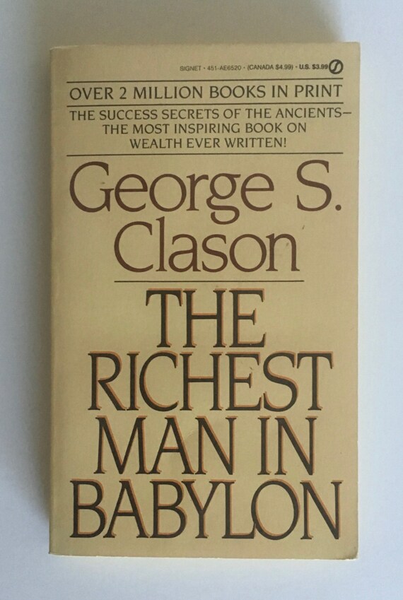Paperback Book The Richest Man in Babylon Vintage Signet
