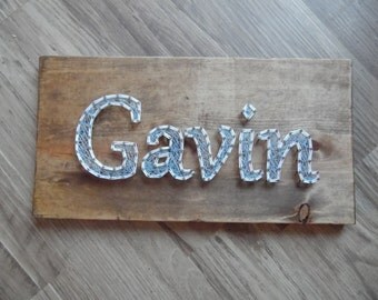 Custom name string art, Name String Art, String Art Custom Name, Customized string, Name Customized String Art, Name Wall Art, Name Hanging