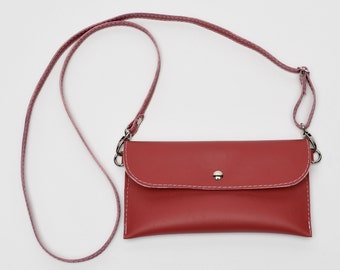 Red Crossbody/Phone Case