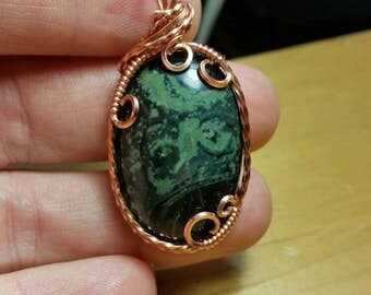 Kambaba Jasper Pendant