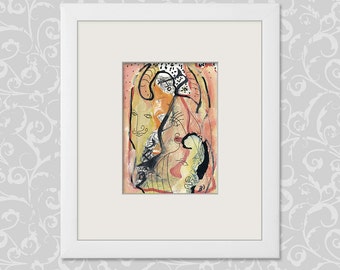 Abstract figurative