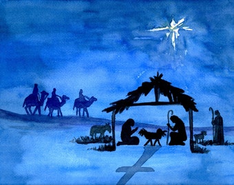 Nativity Silhouette 