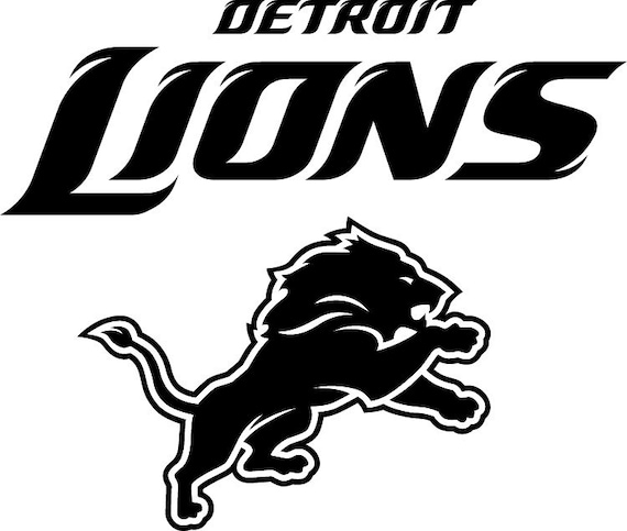 Detroit Lions NFL logo decal 050