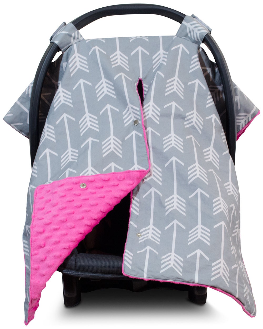 Carseat Canopy Nursing Cover Car Seat Canopy w/ Peekaboo