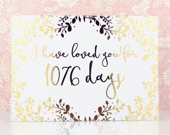 Wedding Card Groom Gold Foil, Bride, To My Husband On Our Wedding Day, I Have Loved You For, I Can't Wait To Marry You, Anniversary Card