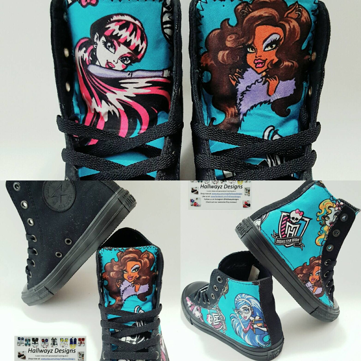 monster high pink shoes