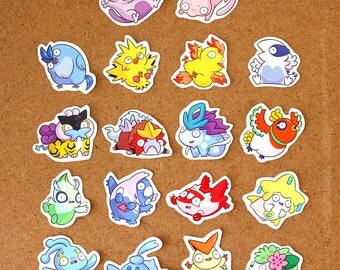 legendary pokemon stickers