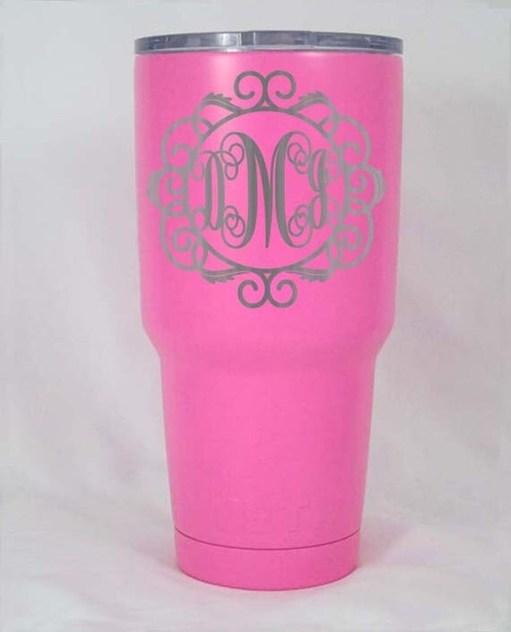 yeti 30 oz rambler engraved