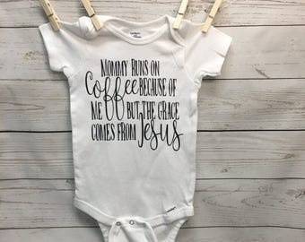 New baby outfit, baby girl onesie, funny onesie, new baby girl outfit, new baby, onesie, baby shower gift, baby clothing, baby gift, gift fo