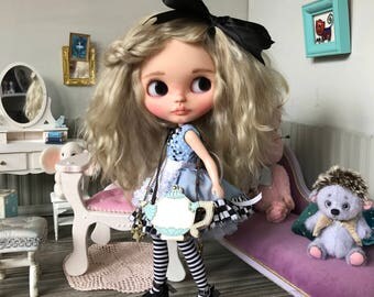 Doll Sold-OOAK blythe doll "Alice" by Darya Javnerik