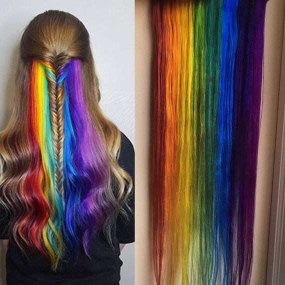 Underlights Peekaboo Highlights Hidden Rainbow Hair Ocean