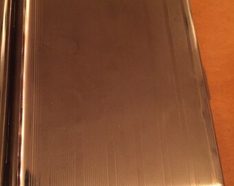 Beautiful Metal Etched Cigarette Case