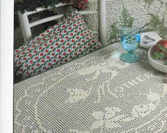 166. Vintage 'Mother doily UK Filet crochet pattern in pdf