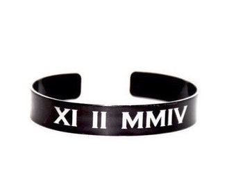 Sobriety Bracelet / Healing / Road to Recovery / Addiction Recovery / Sober / Date of Sobriety / Overcoming Addiction / Fighting Addiction /
