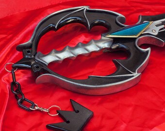 Oblivion keyblade - Kingdom hearts replica cosplay riku roxas (all wood) 110cm 43in Walt Disney