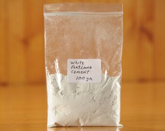 FreeShip- White Portland Cement For Concrete- (Contact shop to request actual ship cost for multi items)