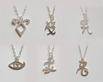 The ShadowHunters inspired Rune Necklaces