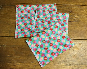 Reusable sandwich bags, reusable snack bags