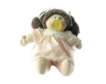 Vintage Doll Cabbage Patch 80s Toys, Baby Doll, Cabbage Patch Kid Authentic Retro Toy Vintage Childrens Toys Collectible Doll Xavier Roberts