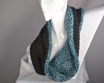 100% Silk, Baby Suri Alpaca, Cashmere Cowl