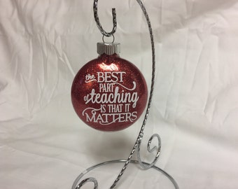 Teaching Matters Ornament