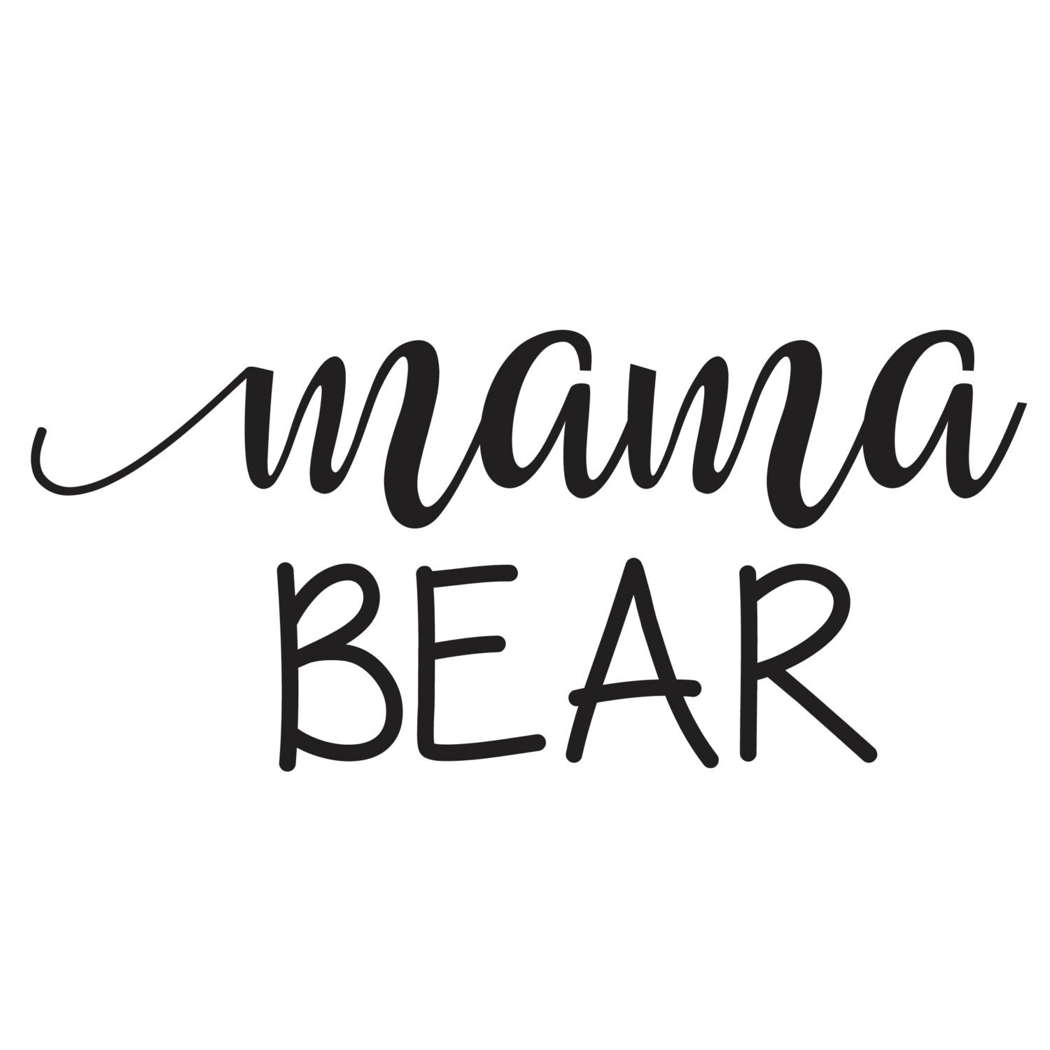 Download Mama Bear SVG File by CaseCustomCreations on Etsy