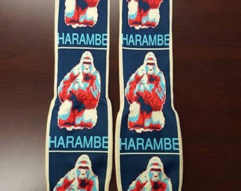 Harambe Socks Gorilla Love