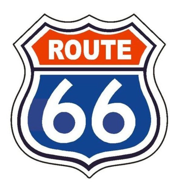 Route 66 Vinyl Decal Car Window Bumper Sticker Yeti Tumbler