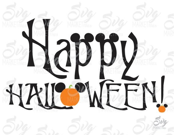 Download Happy Halloween Cuttable Design Files Svg Eps Dxf Png