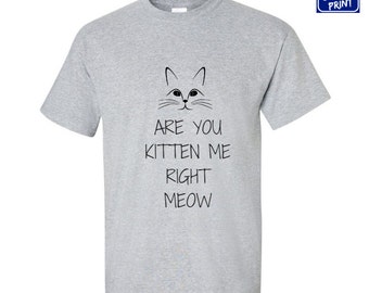 Items similar to DJing Kitten T-Shirt - - Mens, Womens & Kids Sizes ...