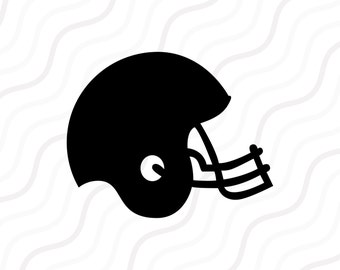 Football Helmet SVG, Football SVG, Helmet SVG Cut table Design,svg,dxf,png Use With Silhouette Studio & Cricut_Instant Download