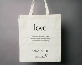 Love Tote-brown