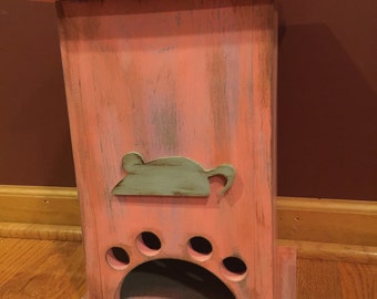 distressed toy box