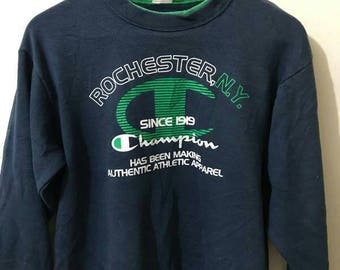 Big sale Vintage Champion Sweatshirt, Nice Design, Size on tag 160