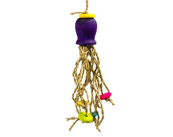 Happy Jellyfish - Guinea Pig Bunny Rabbit Chinchilla Hamster Rat Toy Chew Toy Seagrass Seagrass Wood Chew