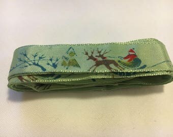 Vintage christmas ribbon
