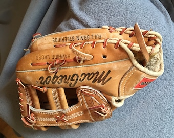 Macgregor MG 50 steerhide softball glove baseball mitt