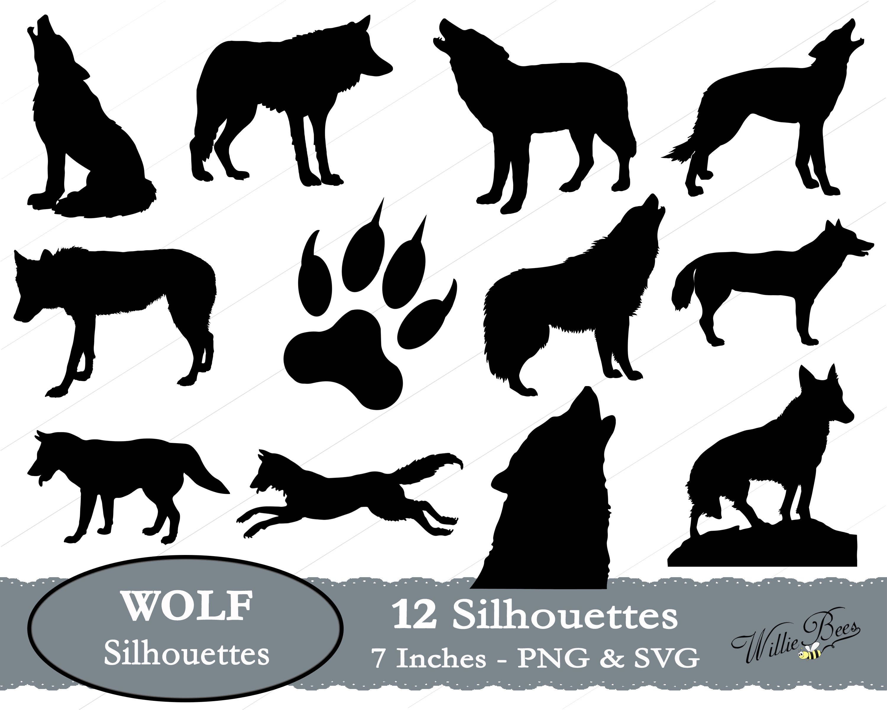 Download Wolf SVG, Wolf Silhouette Clip Art, Wolves, Timber Wolf ...