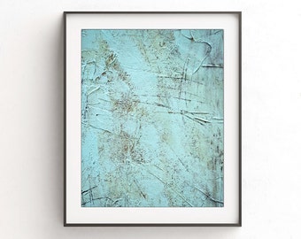 Abstract art digital print Instant download printable wall decor art print blue abstract painting cool colors modern black home decor