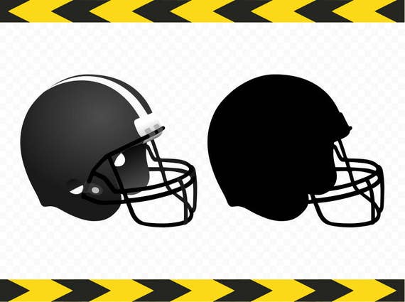 Football helmet SVG Printables Shirt Stickers Clipart DXF PDF