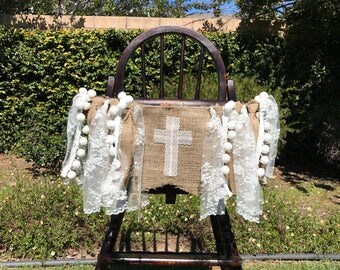 Bapstism High Chair Banner