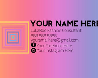 LuLaRoe Business Cards