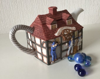 Lovely Teapot, The Lord Nelson Pub by Christopher Wren for Staffordshire Tableware