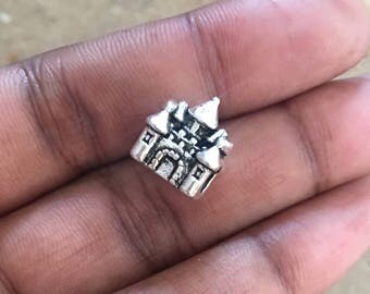 Pandora Charm, Pandora Castle Charm, Disney Castle Charm, Disney Charm, Pandora Bracelet, -C100