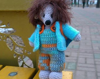 Hedgehog Hedgehogplush Hedgehogdoll Babysofttoy crochettoy