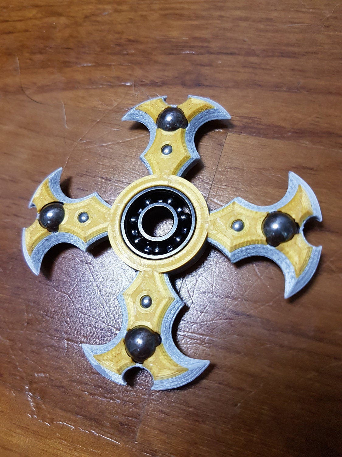 Shuriken style V4.1 fidget spinner